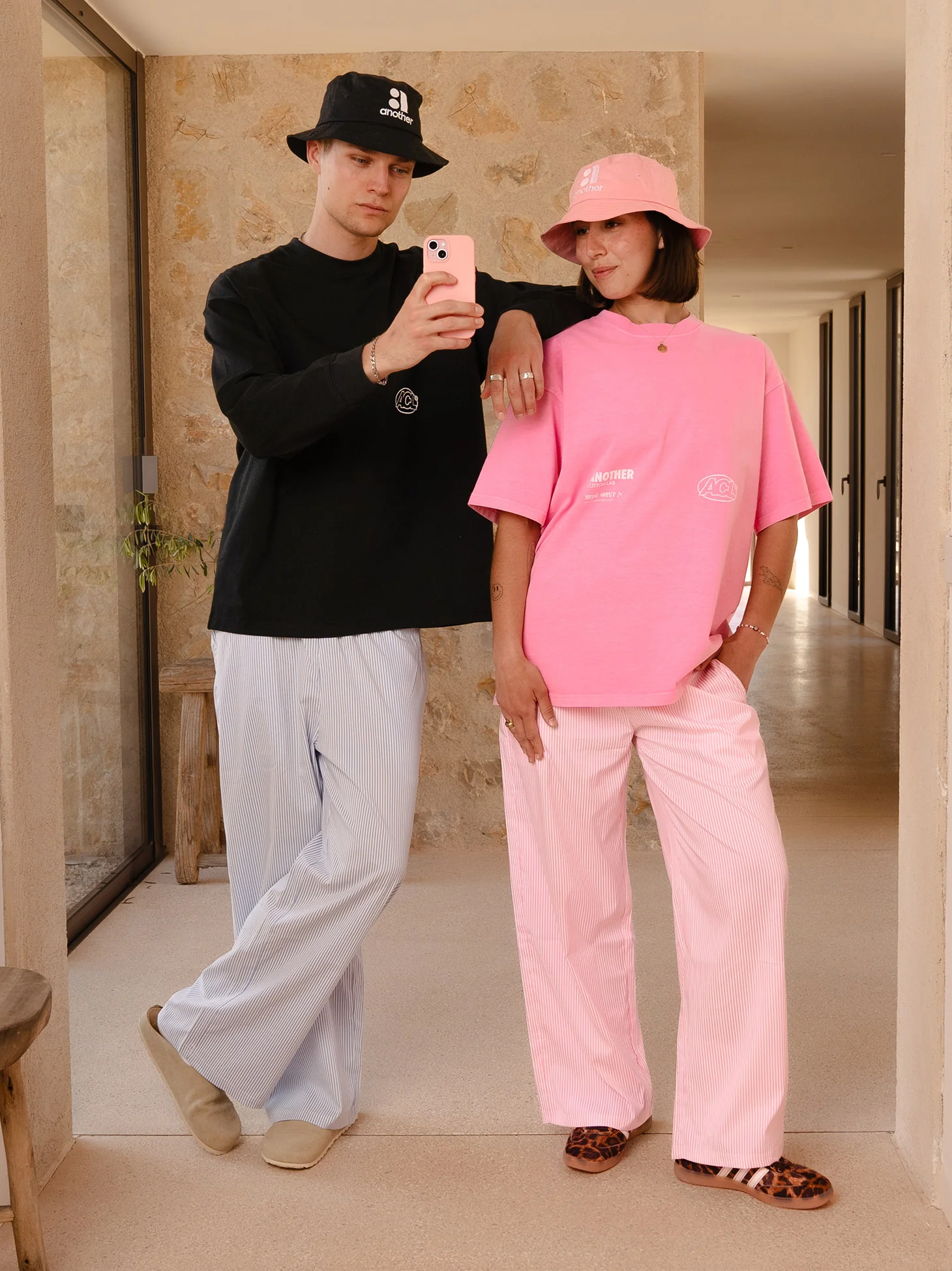 Striped Lounge Pants - Image 3